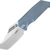 KUB402B.jpg Kubey Hamster Framelock - Blue Titanium Handle