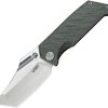 KUB402C.jpg Kubey Hamster Framelock - Flame Titanium Handle