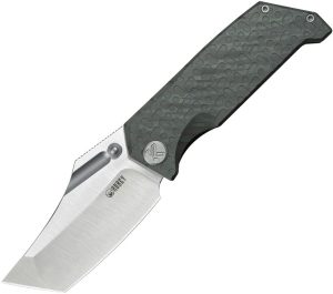 KUB402C.jpg Kubey Hamster Framelock - Flame Titanium Handle
