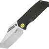 KUB402D.jpg Kubey Hamster Framelock Titanium BlackWash Folding Knife