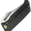 KUB402D_add_01.jpg Kubey Hamster Framelock Titanium BlackWash Folding Knife