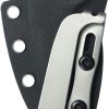 Kubey Cavy Push Dagger Black G10 Fixed Blade Knife