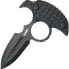 Kubey Cavy Push Dagger Black G10 Fixed Blade Knife