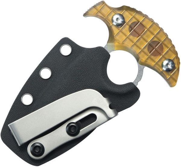 KUB403F_add_05.jpg Kubey Cavy Push Dagger Ultem Stonewash Fixed Blade Knife