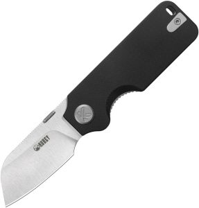 KUB407A.jpg Kubey Boxer Linerlock Black G10 Sheepsfoot