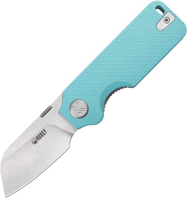 Kubey Boxer Linerlock Blue G10 Sheepsfoot
