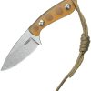 KUB411C.jpg Kubey Bloom Fixed Blade Ultem Handle 14C28N