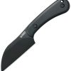 KUB412B.jpg Kubey Rockhopper BlackWash Wharncliffe Black G10