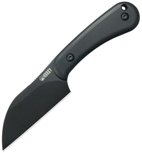 KUB412B.jpg Kubey Rockhopper BlackWash Wharncliffe Black G10