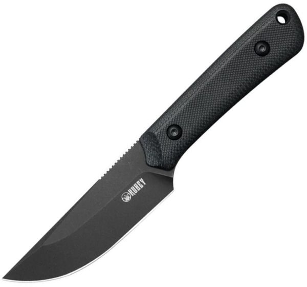 Kubey Thorn Drop Point Fixed Blade - Black G10