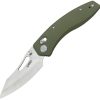 Kubey Caiman Crossbar Lock OD Green G10 Folding Knife