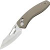 KUB421D.jpg Kubey Caiman Crossbar Lock Tan G10 Folding Knife