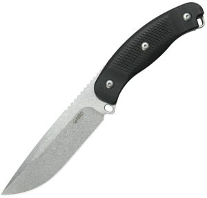 Kubey Bearcat Fixed Blade 4.75 inch 14C28N Drop Point