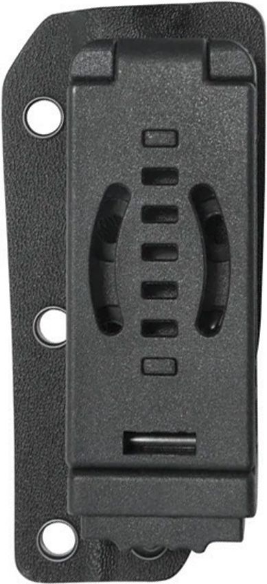 Kubey Goliath Fixed Blade 3in BlackWash Tanto Black G10