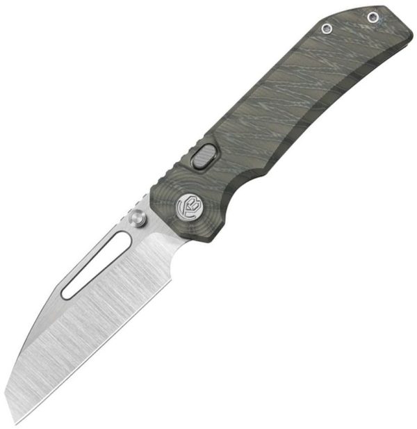 KB Knives Venom Top Linerlock Folding Knife 3.5" S90V Flame Ti