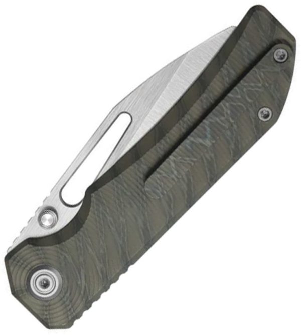 KB Knives Venom Top Linerlock Folding Knife 3.5" S90V Flame Ti