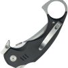 KUB439A_add_01.jpg Kubey Jaw Karambit Linerlock - Black G10 Tanto