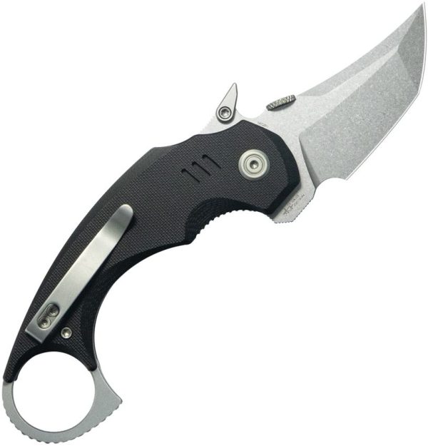 KUB439A_add_02.jpg Kubey Jaw Karambit Linerlock - Black G10 Tanto