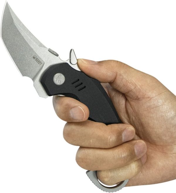 KUB439A_add_04.jpg Kubey Jaw Karambit Linerlock - Black G10 Tanto