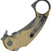 KUB439E_add_01.jpg Kubey Jaw Karambit - Ultem Stonewash Tanto