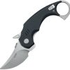 KUB440A.jpg Kubey Jaw Pikal Karambit - Black G10 Stonewash
