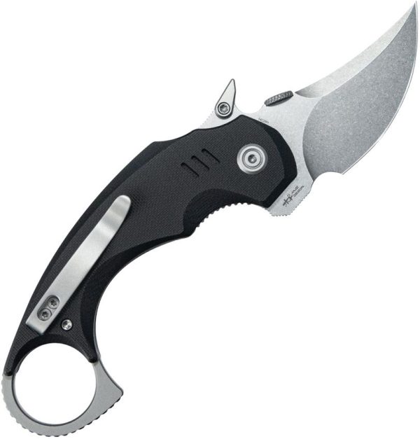 KUB440A_add_01.jpg Kubey Jaw Pikal Karambit - Black G10 Stonewash