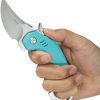 Kubey Jaw Pikal Karambit - Tiffany G10 Stonewash