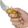 Kubey Jaw Pikal Karambit - Ultem Stonewash