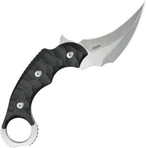KUB448A.jpg Kubey Velociraptor Fixed Blade Black G10 - Karambit