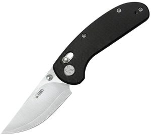 KUB449A.jpg Kubey Sparrow Crossbar Lock Black G10 - Drop Point