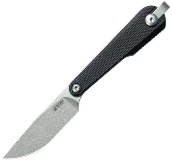 KUB451A.jpg Kubey Yag Drop Point Fixed Blade - Black G10