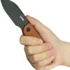 KUB455D_add_03.jpg Kubey Microburst Fixed Blade Sheepsfoot Brown Micarta
