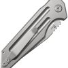 KB Knives Relentless Button Lock Gray M390