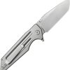 KB Knives Relentless Button Lock Gray M390