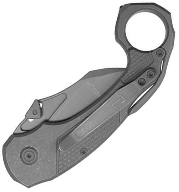 KB Knives Toucan Button Lock Karambit 2.38" CPM-20CV Folding Knife