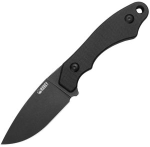 KUB467B.jpg Kubey TLB I Fixed Blade Drop Point Black G10
