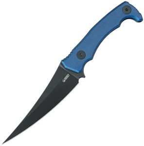 KUB477D.jpg Kubey Sicarii Fixed Blade Skinner - BlackWash/Blue