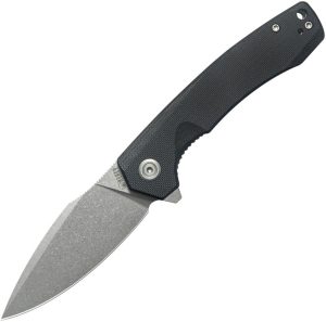 Kubey Calyce Linerlock Folding Knife - Black G10 SW