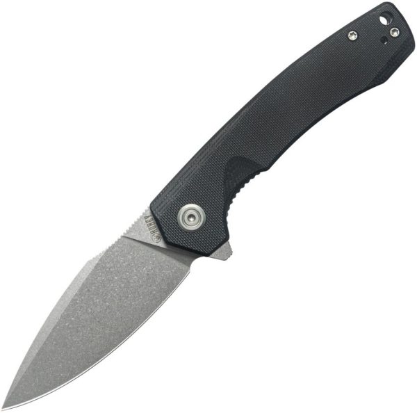 Kubey Calyce Linerlock Folding Knife - Black G10 SW