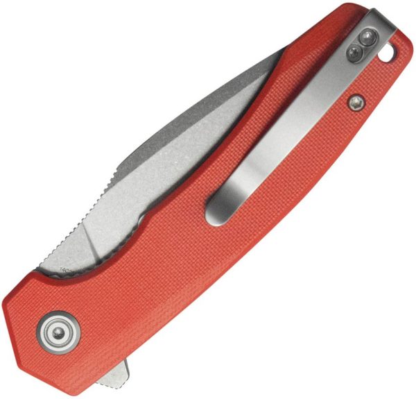 Kubey Calyce Linerlock Folding Knife - Red G10 SW