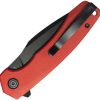 Kubey Calyce Linerlock Folding Knife - Red G10