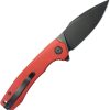 Kubey Calyce Linerlock Folding Knife - Red G10