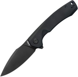 Kubey Calyce Linerlock Black G10 Folding Knife