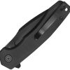 Kubey Calyce Linerlock Black G10 Folding Knife