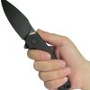 Kubey Calyce Linerlock Black G10 Folding Knife