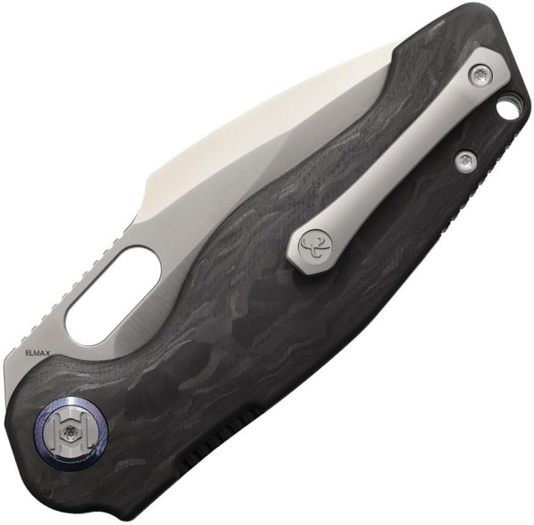 KUNB712CF2_add_01.jpg Kunwu Gringo Verta Lock Folding Knife Elmax Carbon Fiber