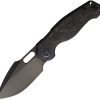 Kunwu Gringo Verta Lock Folding Knife DLC Elmax Carbon Fiber
