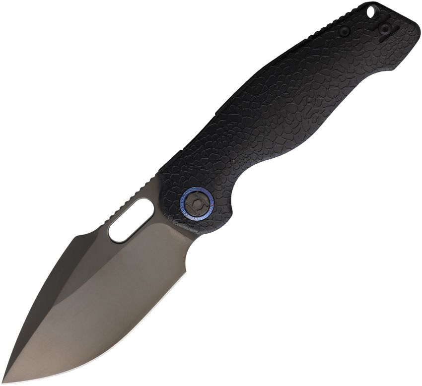 Kunwu Gringo Verta Lock Folding Knife 3.63" DLC Elmax Blade