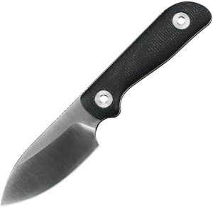 Kunwu Stiffy P Fixed Blade Black VANADIS8 Steel EDC Knife