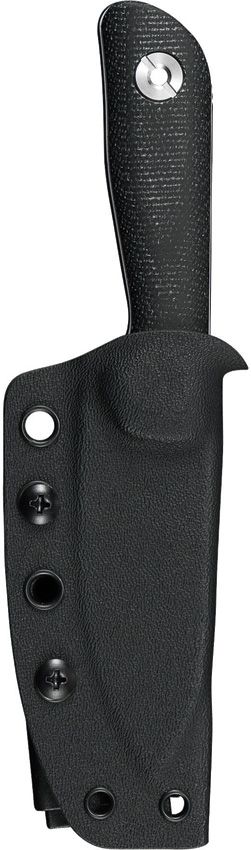 Kunwu Stiffy P Fixed Blade Black VANADIS8 Steel EDC Knife